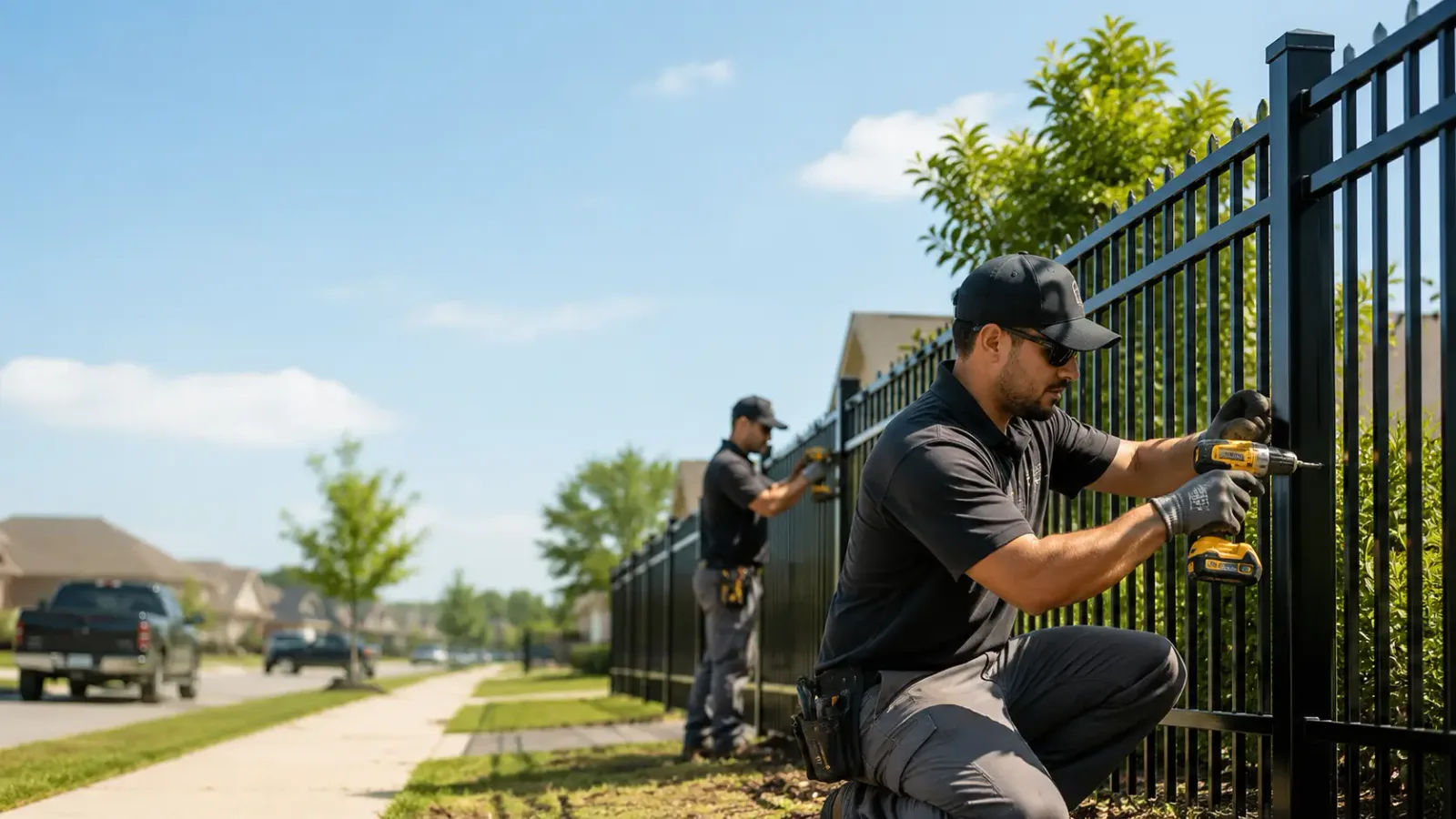 Metal Fence Installation in Altamont, IL